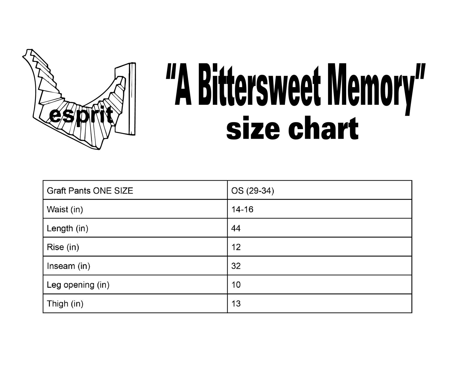 “Unable” graft pants